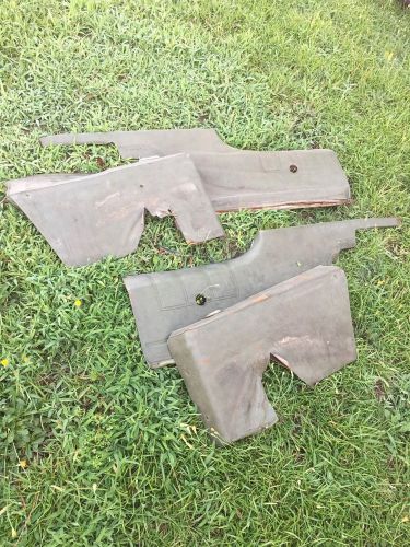 1971-1973 impala caprice 2 door rear interior panels upper and lower