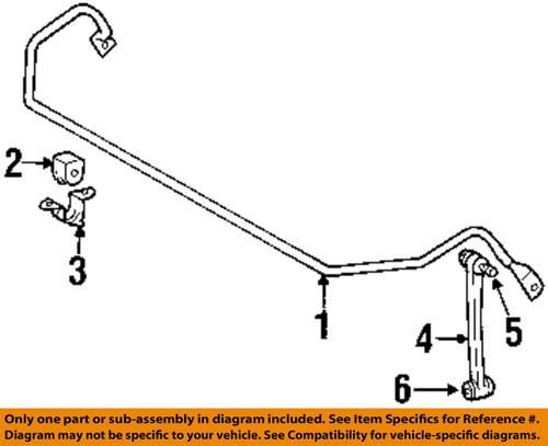 Chrysler oem 5099354aa stabilizer bar-stabilizer bar clamp