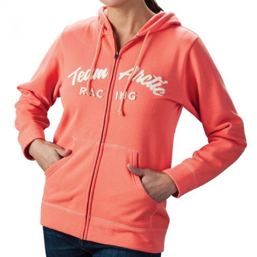 Arctic cat women&#039;s team arctic racing cotton polyester hoodie - pink - 5273-90_