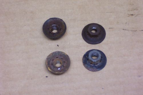 1965 1966 1967 1968 ford mustang front seat track to floor nuts (4) used