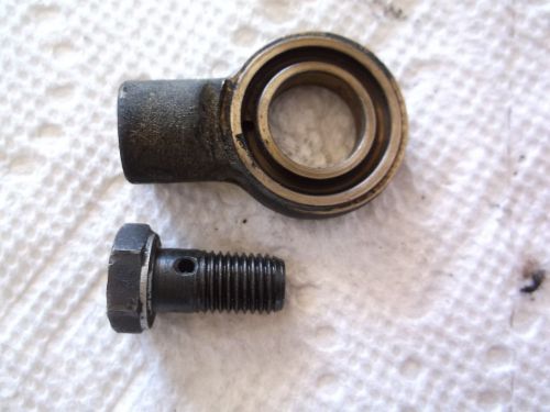 Mercedes ponton diesel fuel return banjo fitting &amp; bolt om636 180d w121 w120 oem