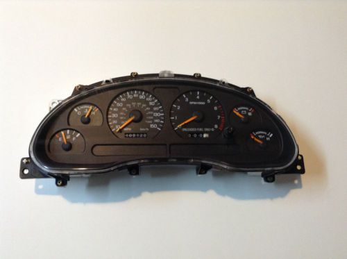 1996-1998 ford mustang gt 4.6l 150mph instrument gauge cluster w/tachometer 109k