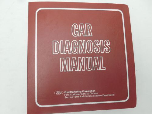 1972 - 1975 ford diagnosis manual