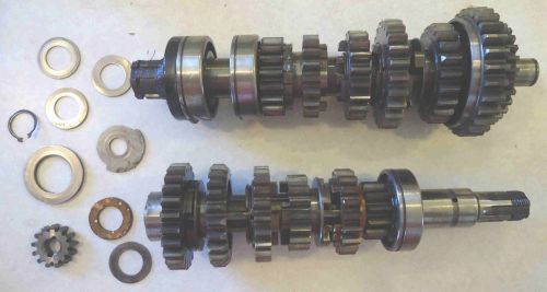 Used suzuki 72-78 gt 380 countershaft, driveshaft transmission assembly