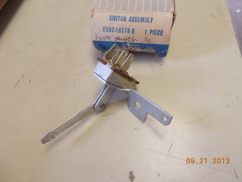 Nos 1965 ford fairlane heater switch