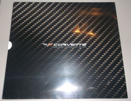 2009 corvette coup convertible z06 zr1 brochure new old stock