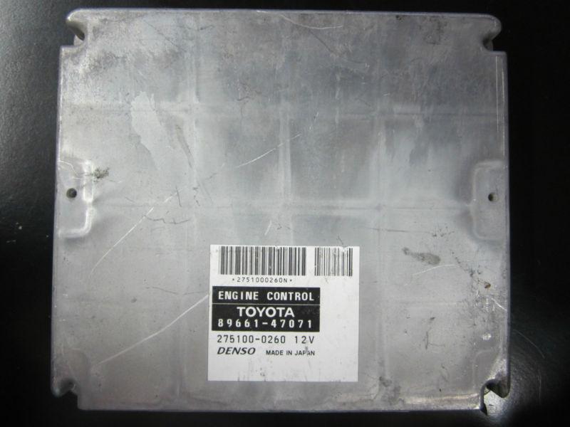 Ecm 89661-47071 2004-2006 toyota prius 1.5l 