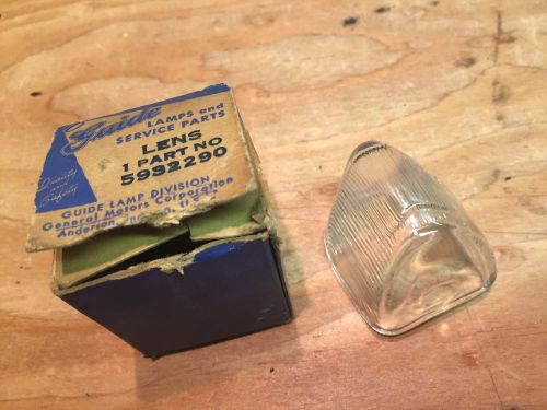 1940 chevrolet truck nos gm glass signal light lens 5932290