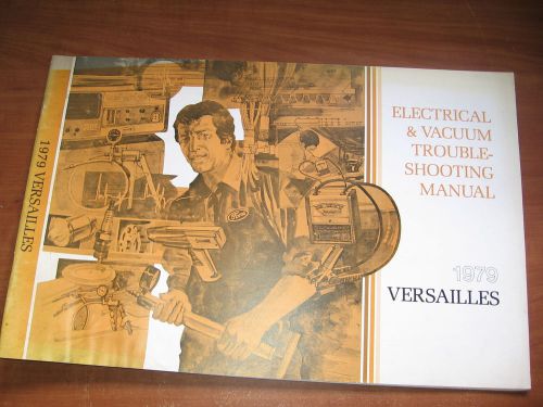 1979 ford versailles wiring electrical vacuum repair manual trouble shooting