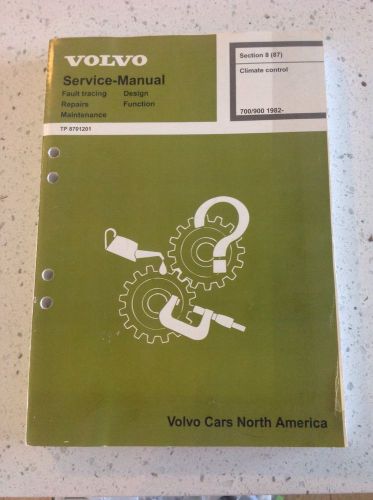 Volvo service manual (climate control)