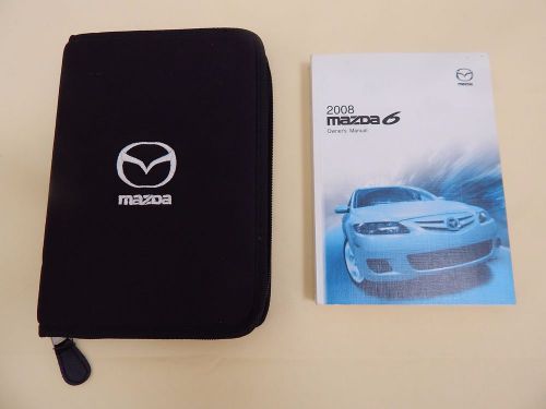 ** 2008 mazda6 owners manual**