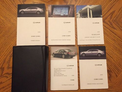 2008 lexus ls460/ls460l  owner&#039;s manual stock #045