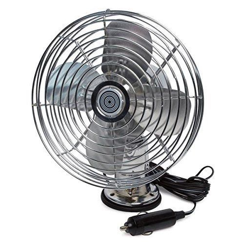 Road pro 12 volt heavy duty metal 2 speed fan