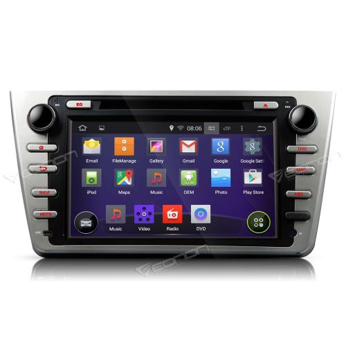 Us quad core android 8&#034; car stereo dvd/cd player gps bt wifi 3g sd for mazda 6 l