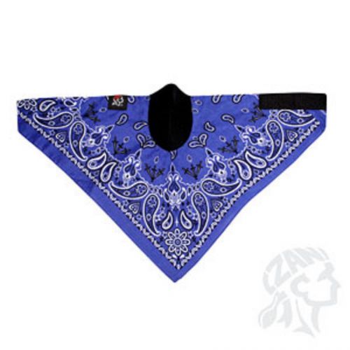 Neodanna® mask, cotton/neoprene, blue paisley