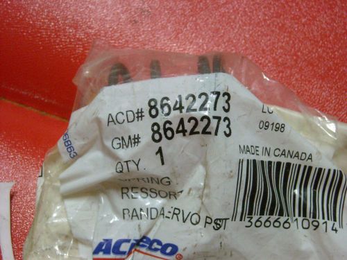 Auto trans servo piston spring acdelco gm original equipment 8642273