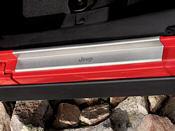 2007 - 2014 jeep wrangler two door door sill entry guards, mopar accessory