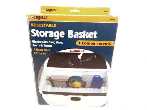 Cargoloc 84066 adjustable storage basket by allied international