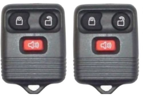 Brand new 1999-2003 ford windstar keyless entry remote fob (2-r01fx-dkr-pair)