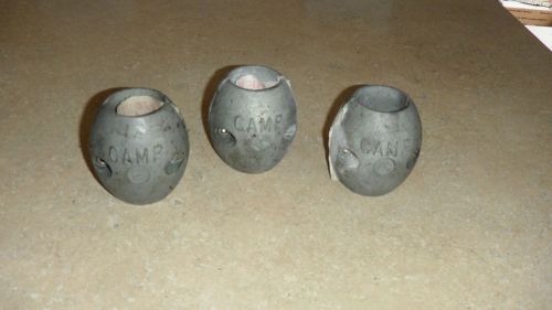 3 camp zinc shaft egg anodes 1 1/4&#034;