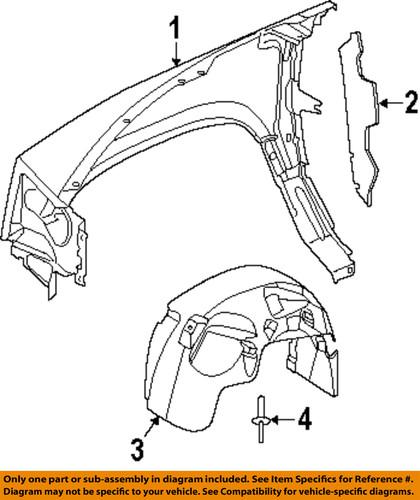 Mopar oem 6500911 front bumper-bumper cover rivet