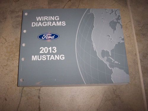 2013 ford mustang electrical wiring diagram manual convertible gt boss v6 v8