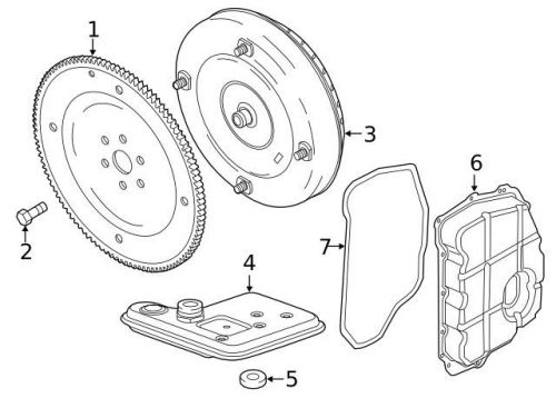 Genuine 2012-2012 ford explorer converter bb5z-7902-f