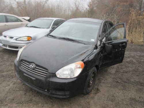 06-11 hyundai accent left rear door vent glass sdn 4 dr tinted 757510