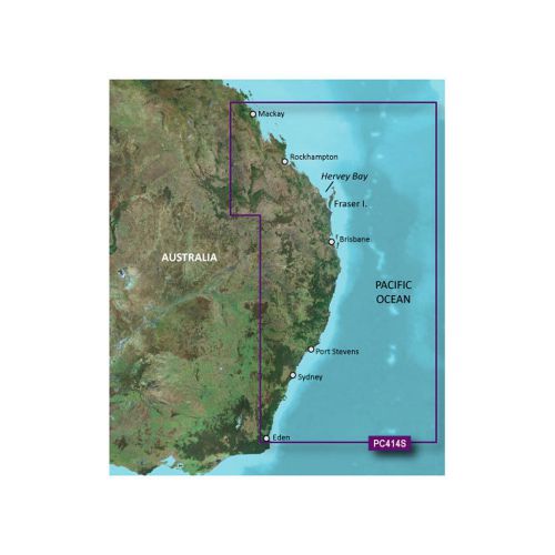 New garmin bluechart&amp;reg; g2 - hxpc414s - mackay - twofold bay - microsd&amp;trade;/