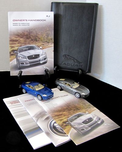 2015 jaguar xj with navigation owners manual set #o219