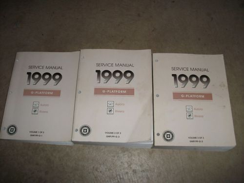 1999 buick riviera oldsmobile aurora service manuals