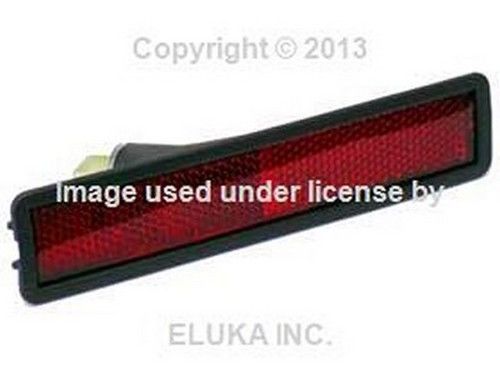 2 x bmw genuine side marker assembly light rear red e30 63 14 1 380 561