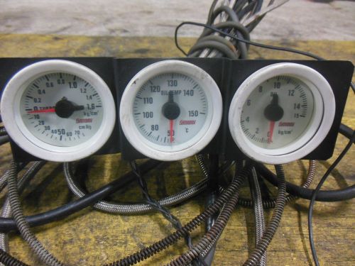 Jdm omoni boost gauge , omoni oil temp gauge , omoni oil pressure gauge