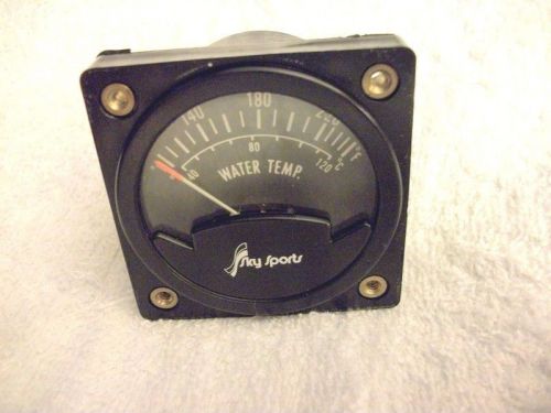 Vintage westberg westach aircraft water temperature gauge f/c sky sports 2a9-1