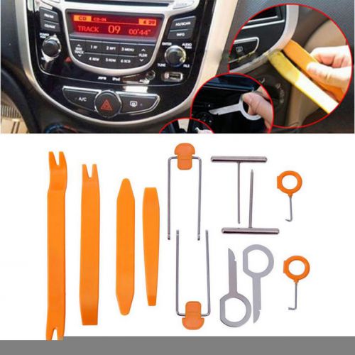 12x car suv 4wd door molding trim panel clip light audio removal pry open tool