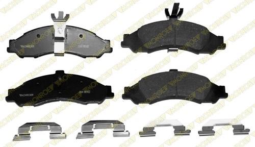 Monroe cx1043 brake pad or shoe, front-monroe ceramics brake pad