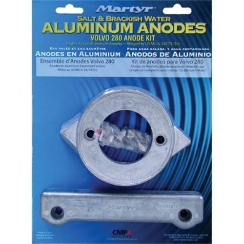 Martyr aluminum anodes volvo 280 kit cm280kita