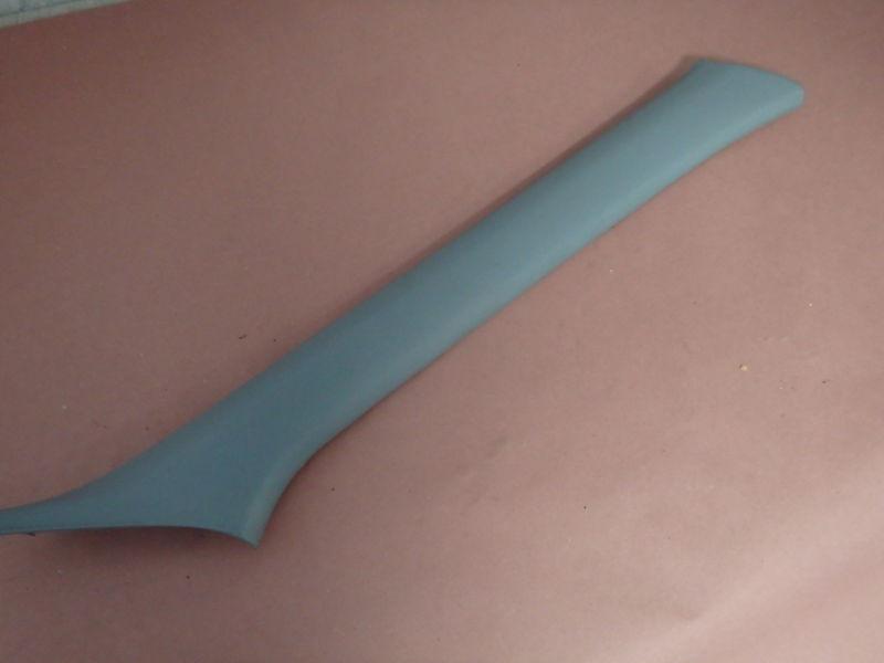  passenger side front interior windshield a pillar trim light blue honda accord