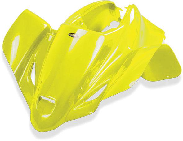 Maier racing frt end mx/tt yellow for kawasaki kfx400 03-06 suzuki lt-z400 03-08