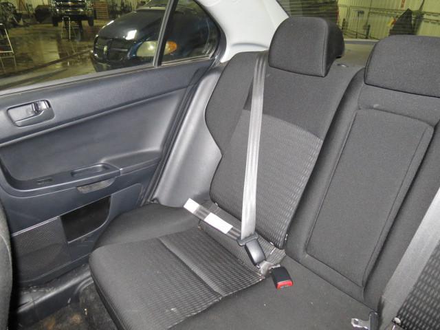 2012 mitsubishi lancer rear seat belt & retractor only rh passenger black