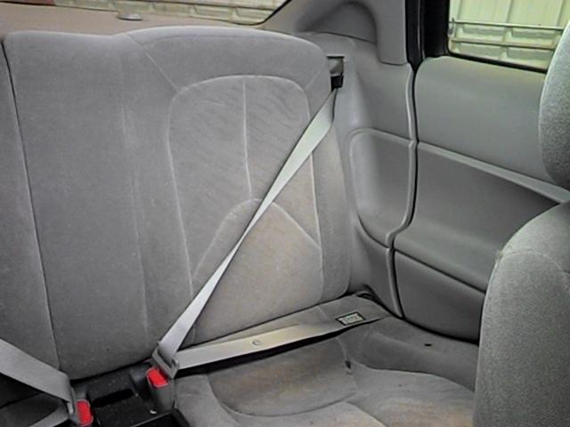 2001 saturn s series coupe rear seat belt & retractor only lh driver gray