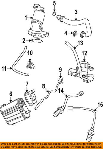 Mopar oem 4891686aa vapor canister