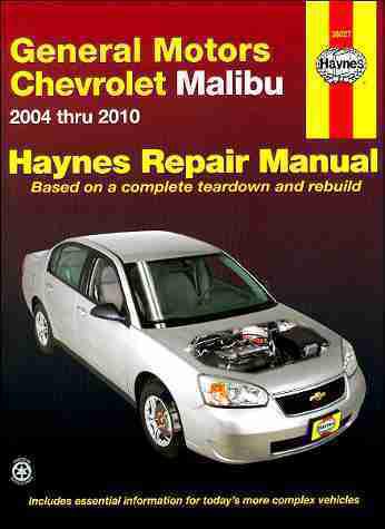 Chevy malibu repair shop & service  manual 2004 2005 2006 2007 2008 2009 2010