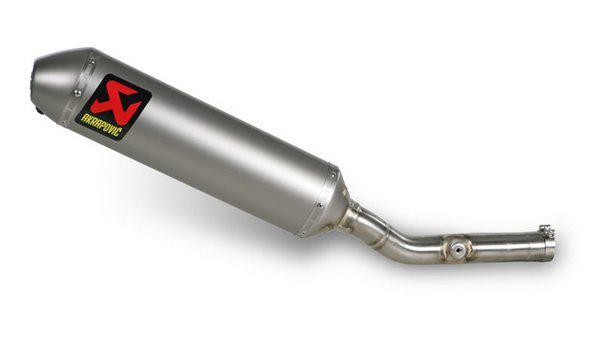 Akrapovic slip-on muffler ss/ti/ti for suzuki rm-z250 2010-2013