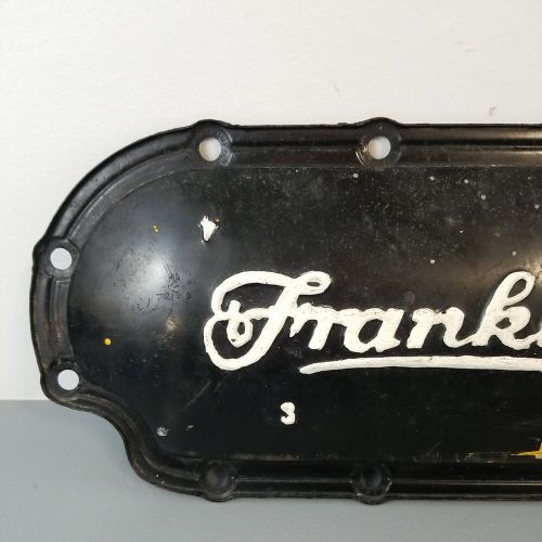 Vintage franklin model 4ac176ba2 crankcase cover airplane engine part # 10070