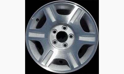 16 inch factory alloy rim - mercury mountaineer / 2002-2003 / machined