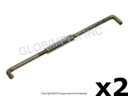 For porsche 1974-1998 door lock pull rod (adjustable) left &amp; right (2) genuine