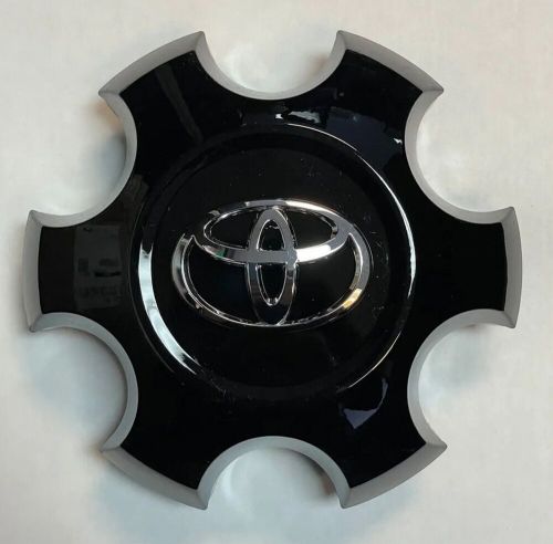 Single black oem center cap for toyota tacoma 4260b-04090 560-75259