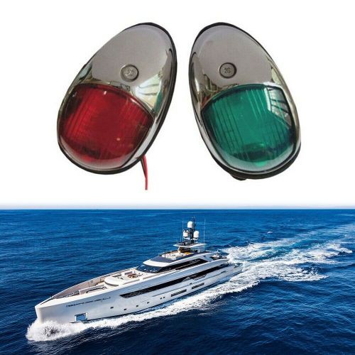 Brand new marine boat 3w dc 12v led navigation lights premium pc housing port