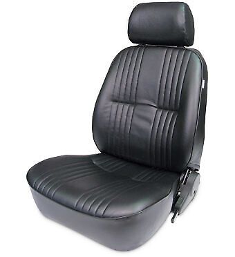 Scat pro90 recliner seat w/ headrest - lh black vnyl